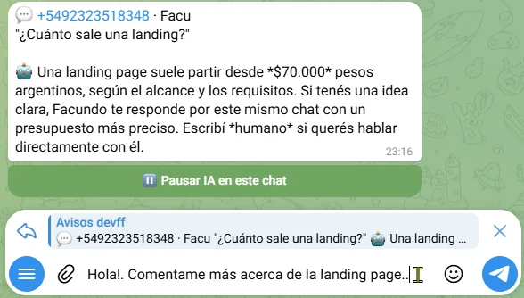 Asistente de WhatsApp con IA — 2